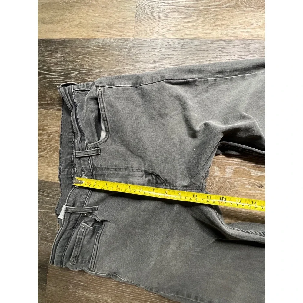 Levi's 511 Slim Fit Jeans Mens 34x32 Gray Faded Stretch Denim Pants‎